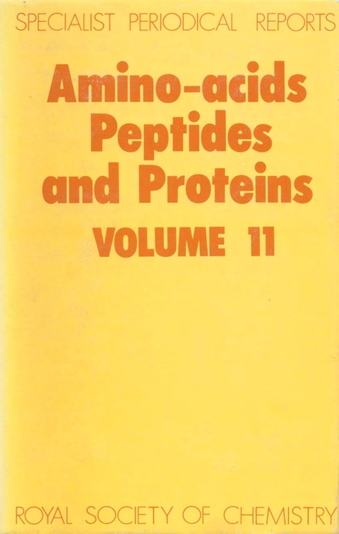 Cover image for book Amino Acids, Peptides and Proteins