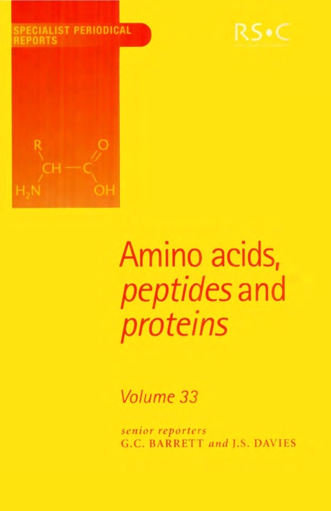 Cover image for book Amino Acids, Peptides and Proteins