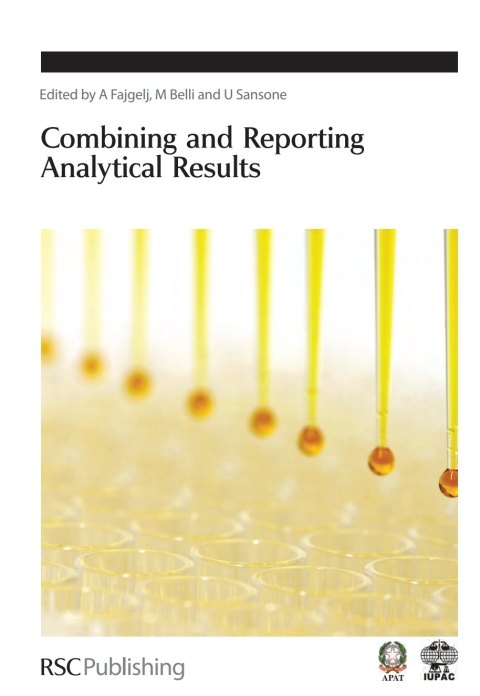 Cover image for book Combining and Reporting Analytical Results