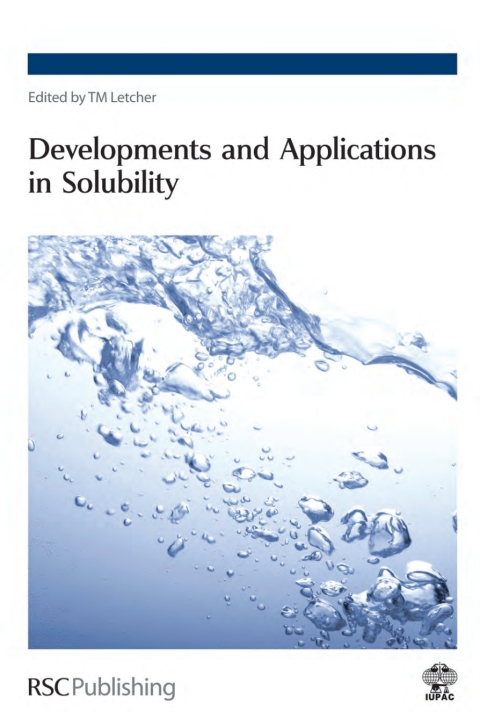 Cover image for book Developments and Applications in Solubility