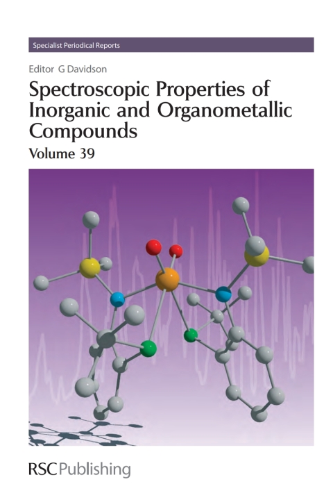 Cover image for book Spectroscopic Properties of Inorganic and Organometallic Compounds