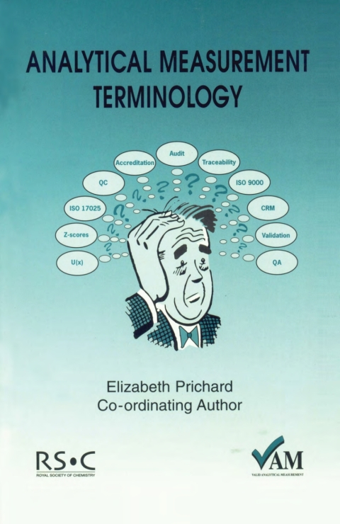 Cover image for book Analytical Measurement Terminology
