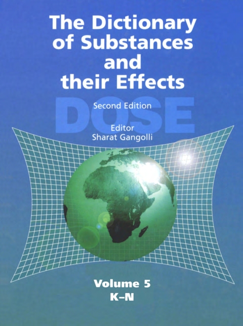 Cover image for book Dictionary of Substances and their Effects (DOSE)
