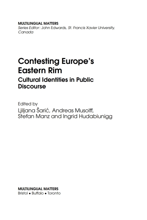 Cover image for book Contesting Europe's Eastern Rim