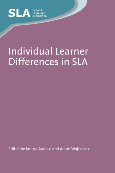 Cover image for book Individual Learner Differences in SLA
