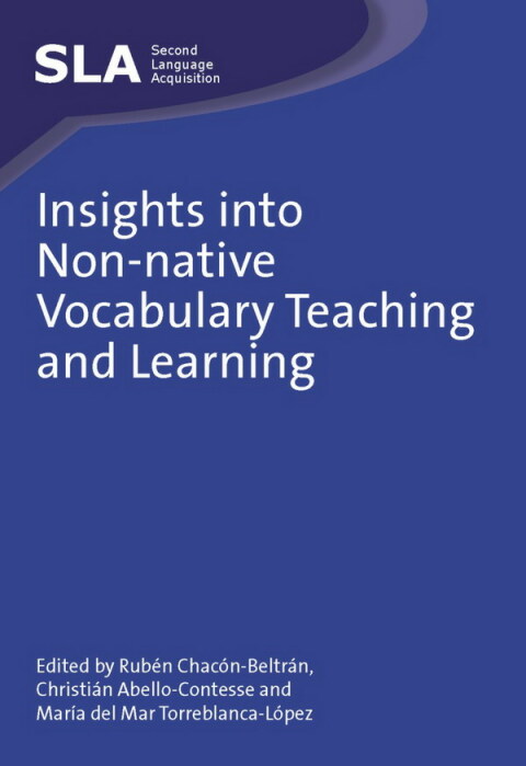 Cover image for book Insights into Non-native Vocabulary Teaching and Learning