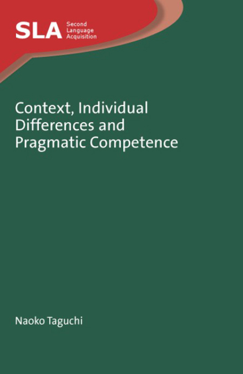 Cover image for book Context, Individual Differences and Pragmatic Competence