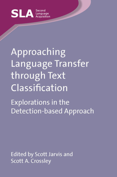 Cover image for book Approaching Language Transfer through Text Classification