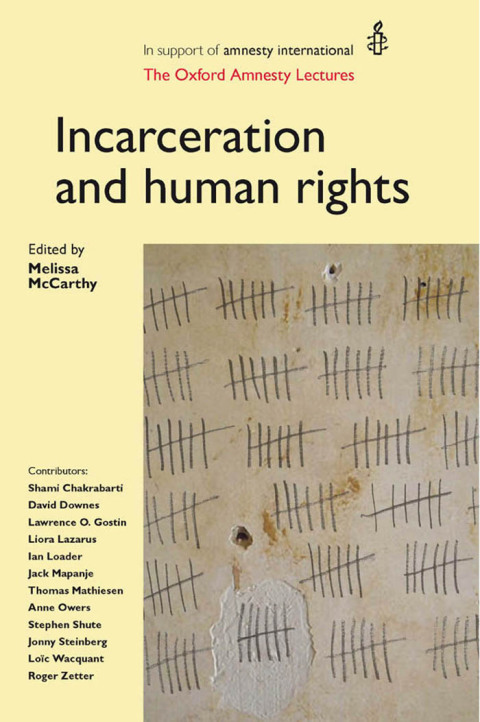 Cover image for book Incarceration and human rights