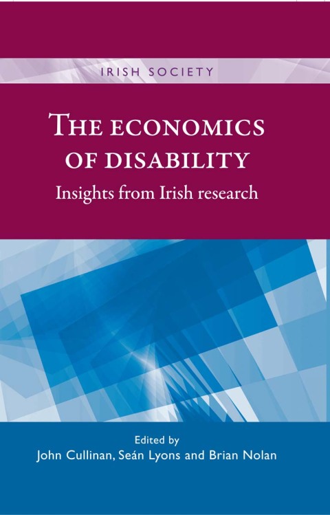 Cover image for book The economics of disability