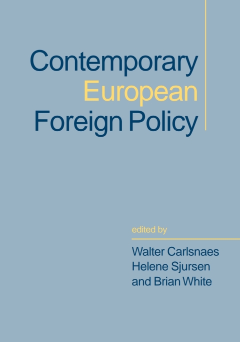Cover image for book Contemporary European Foreign Policy