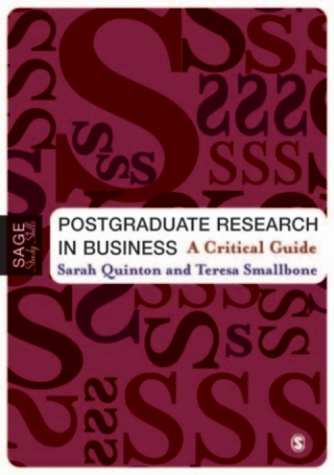 Cover image for book Postgraduate Research in Business