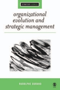 Cover image: Organizational Evolution and Strategic Management 1st edition 9781412908627