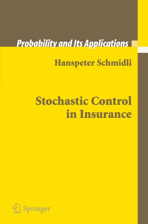 Cover image for book Stochastic Control in Insurance