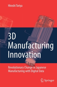 Cover image: 3D Manufacturing Innovation 9781848000377