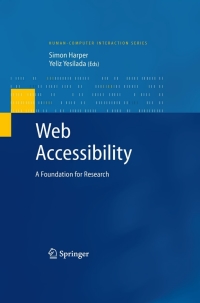 Cover image: Web Accessibility 9781848000490