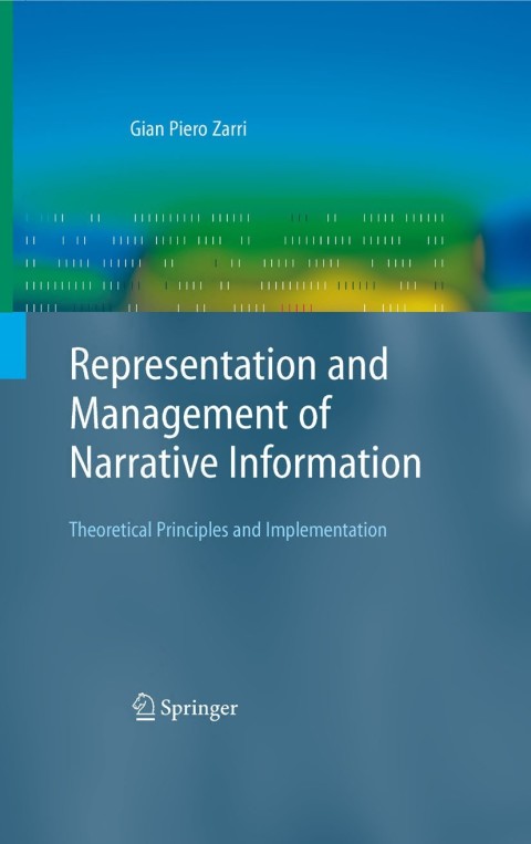 Cover image for book Representation and Management of Narrative Information