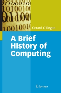 Titelbild: A Brief History of Computing 9781848000834