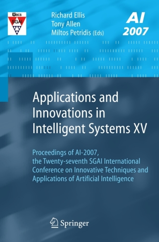 Applications and Innovations in Intelligent Systems XV