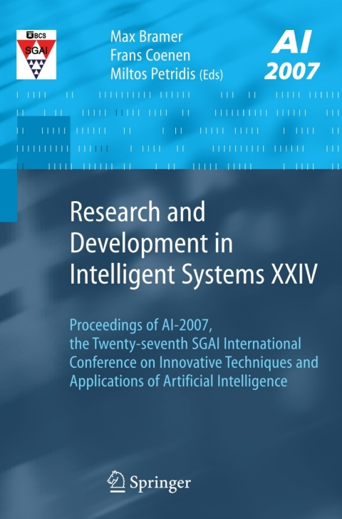 Cover image for book Research and Development in Intelligent Systems XXIV