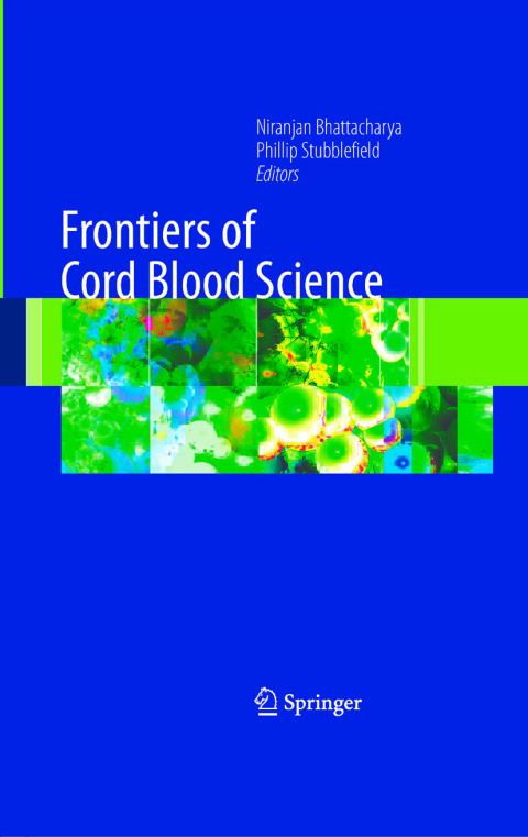 Cover image for book Frontiers of Cord Blood Science