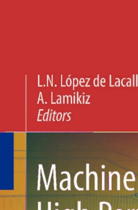 Cover image for book Machine Tools for High Performance Machining
