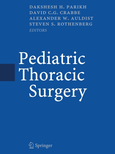Cover image for book Pediatric Thoracic Surgery