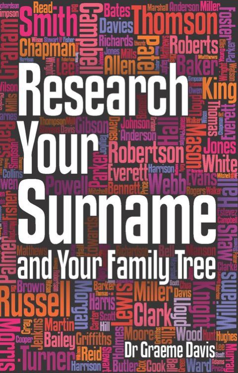 Cover image for book Research Your Surname and Your Family Tree