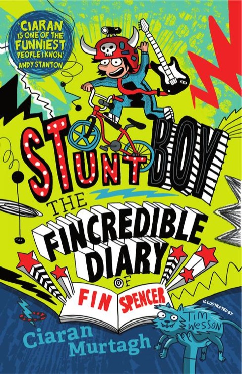 Cover image for book The Fincredible Diary of Fin Spencer
