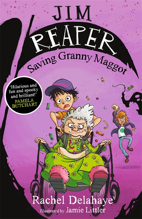 Cover image for book Jim Reaper: Saving Granny Maggot