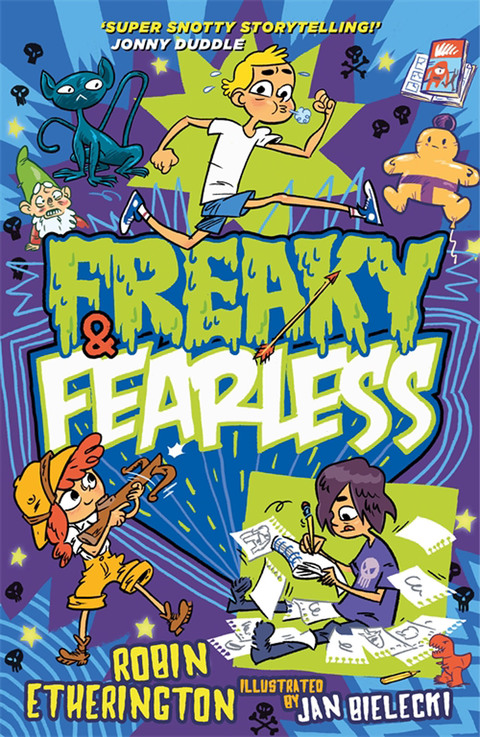 Cover image for book Freaky and Fearless: How to Tell a Tall Tale