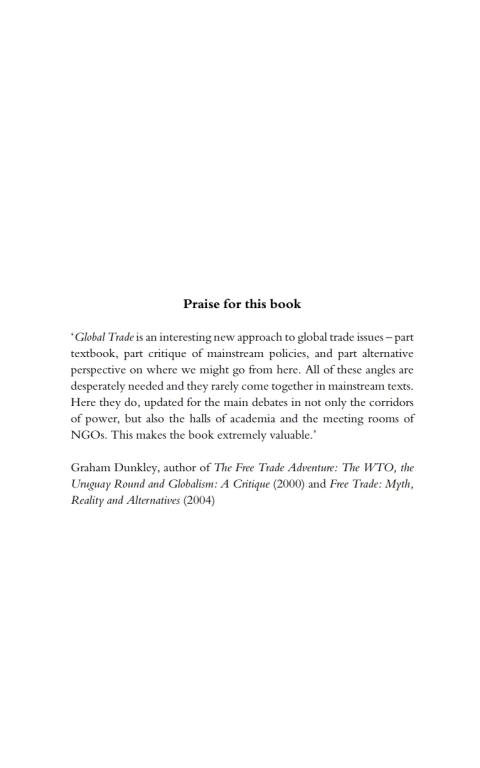 Cover image for book Global Trade