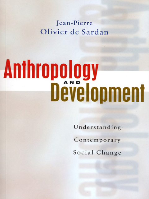 Cover image for book Anthropology and Development