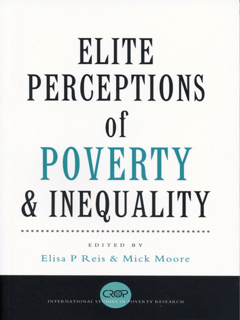 Cover image for book Elite Perceptions of Poverty and Inequality