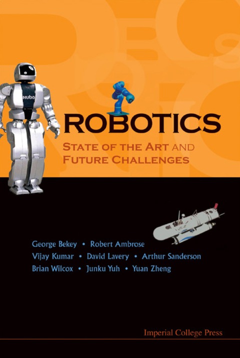 Cover image for book ROBOTICS:STATE OF THE ART & FUTURE CHA..