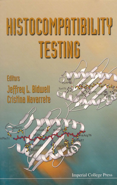 Cover image for book HISTOCOMPATIBILITY TESTING