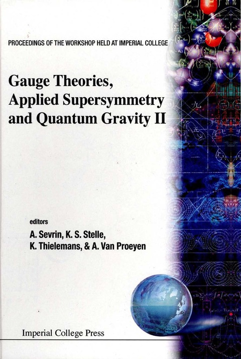 Cover image for book GAUGE THEORIES, APPLIED SUPERSYMMETRY AND QUANTUM GRAVITY II