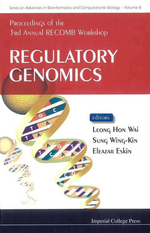 Cover image for book REGULATORY GENOMICS                 (V8)