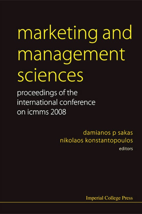Cover image for book MARKETING & MANAGEMENT SCIENCES
