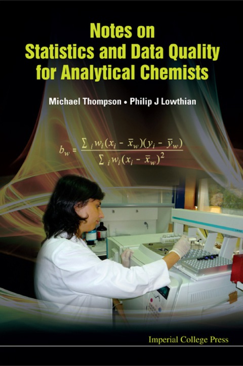 Cover image for book NOTES ON STATIST & DATA QUALITY FOR ..