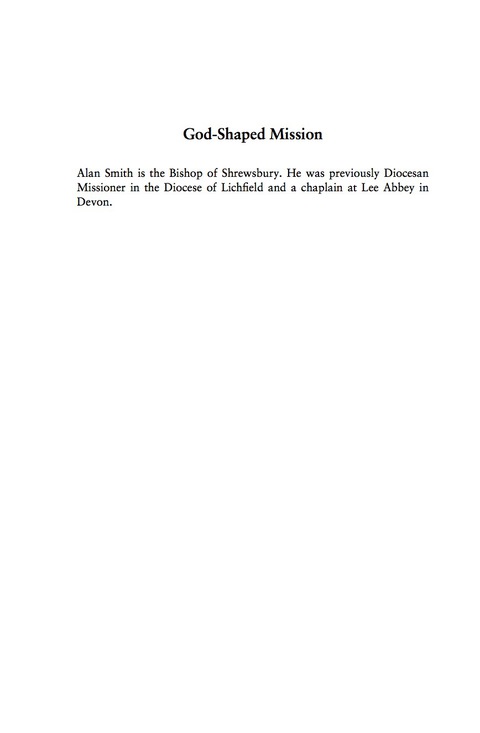 Cover image for book God-shaped Mission