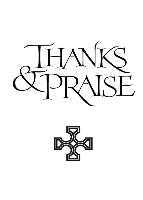 Cover image for book Thanks and Praise Words Edition