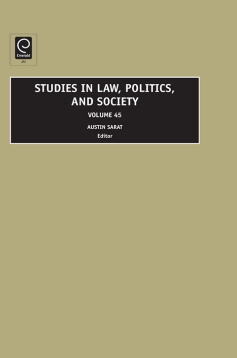 Cover image for book Studies in Law, Politics and Society