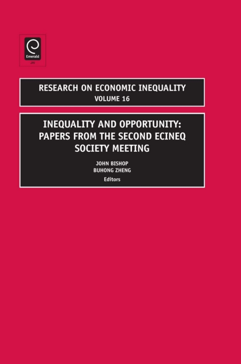 Cover image for book Inequality and Poverty