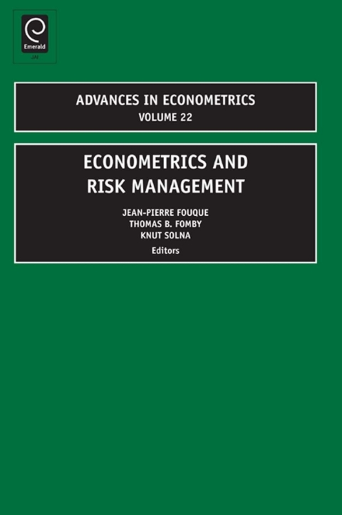 Cover image for book Econometrics and Risk Management