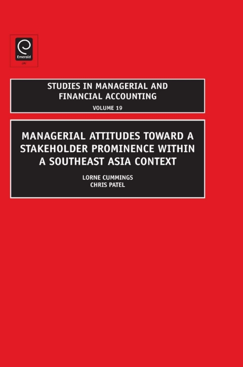 Cover image for book Managerial Attitudes Toward a Stakeholder Prominence within a Southeast Asia Context