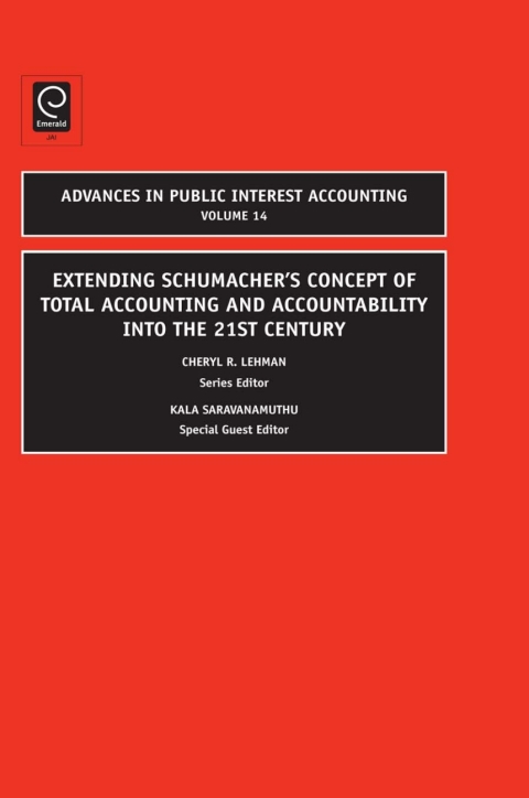 Cover image for book Extending Schumacher's Concept of Total Accounting and Accountability into the 21st Century