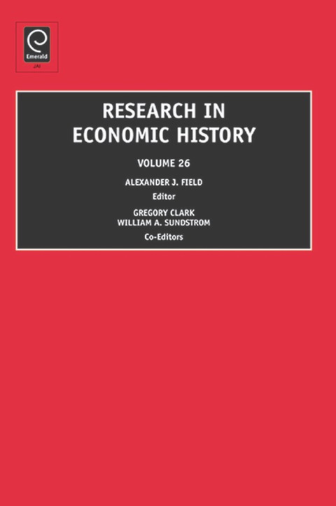 Cover image for book Research in Economic History