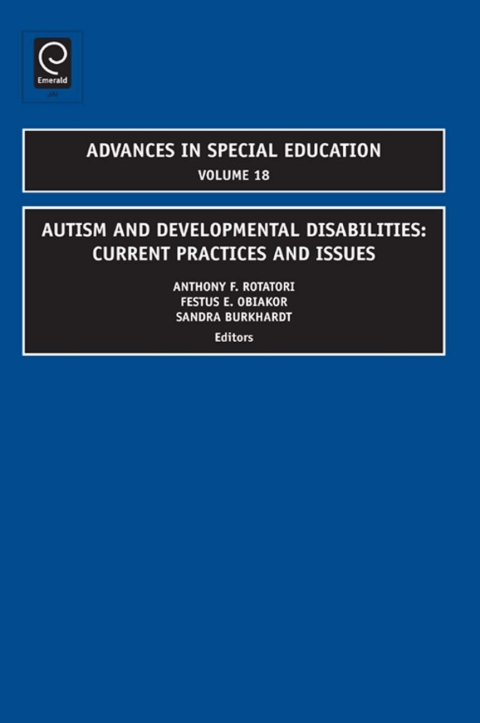 Cover image for book Autism and Developmental Disabilities