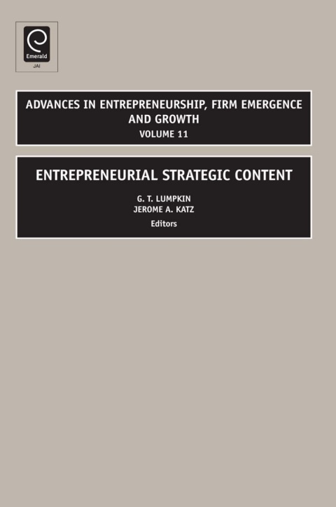 Entrepreneurial Strategic Content 